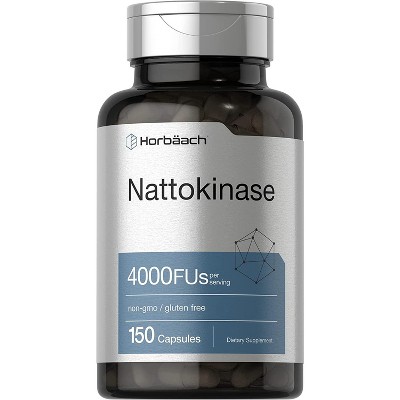 Horbaach Nattokinase Supplement 4000 FU | 150 Capsules