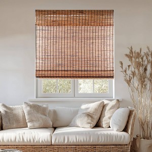 Chicology Light Filtering Bamboo Roman Shade - 1 of 4