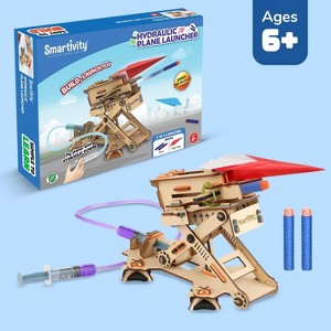 Smartivity 2in1 Hydraulic Airplane & Dart Launcher STEM Toy - 1 of 4