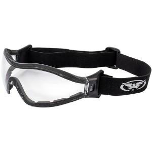 Global Vision Eyewear Z33 Safety Motorcycle Goggles with Clear Lenses - 1 of 4