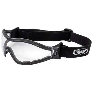 Global Vision Eyewear Z33 Safety Motorcycle Goggles with Clear Lenses