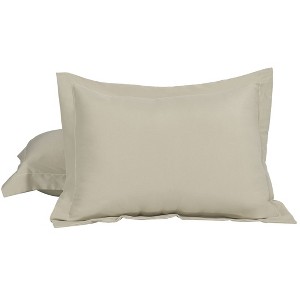 PiccoCasa Polyester Soft Brushed Microfiber Envelope Closure Pillowcases 2 Pcs - 1 of 4