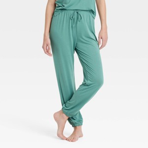Women's Cooling Jersey Jogger Pajama Pants - Auden™ - 1 of 4