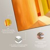 Art Remedy Modern Orange Modern Color Block Abstract Wall Art Framed - 4 of 4