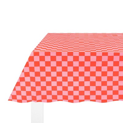 Valentine's Day Checkered Table Cover - Spritz™