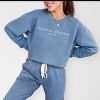 Simply Sage Market Embroidered Made In America 1776 Lightweight Garment Dyed Sweatshirt - 2 of 4