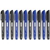 Arteza Permanent Marker, Black & Blue, Fine Tip, Waterproof - 60 Pack :  Target