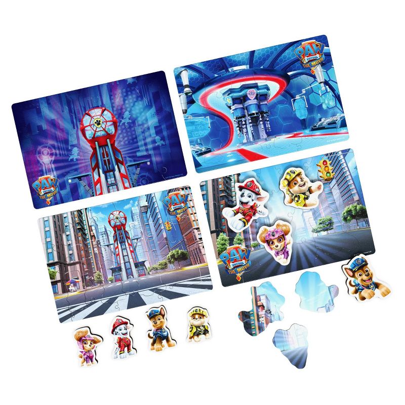 Spin Master PAW Patrol: The Movie Kids&#39; Wooden Puzzle Set - 4pk, 3 of 8