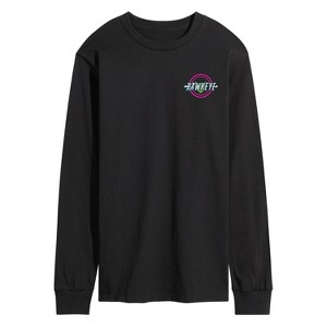 Men's - Marvel - Hawkeye Circle Logo Long Sleeve Graphic T-Shirt - 1 of 3