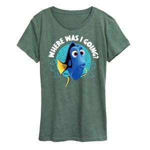Women's - Disney - Where Was I Going Short Sleeve Graphic T-Shirt - 1 of 4