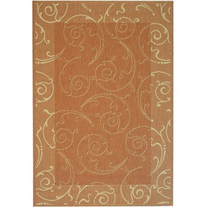 Courtyard CY2665 UV & Stain Resistant Non-Shedding Power Loomed Indoor/Outdoor Rugs - Safavieh - 1 of 4