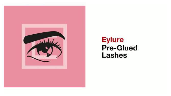 Eylure Pre-Glue No.160 False Eyelashes - 1pr, 2 of 7, play video
