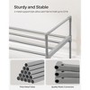 SONGMICS Shoe Rack, 3 Tier Shoe Organizer, Metal Shoe Storage Shelf - 3 of 4