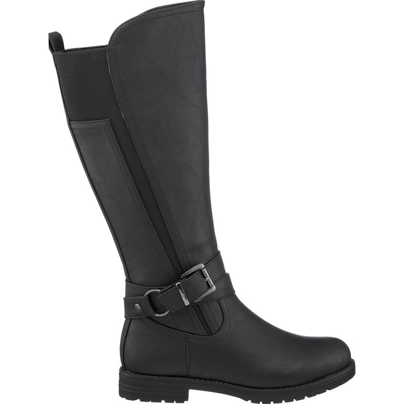 GC Shoes Aston Elastic Buckle Detail Riding Boots, 2 of 12