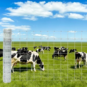 4ft x 164ft Farm Fence, Galvanized Cattle Panel Fence, Hog Wire Fencing Panels, Heavy Duty Agricultural Fencing for Yard, Goat, Sheep Enclosure Use - 1 of 4