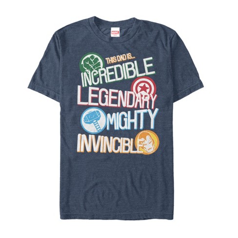 Marvel Men's T-Shirt - Navy - S