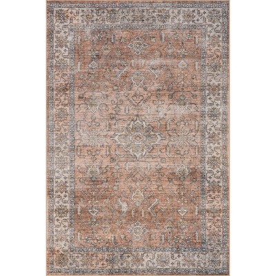 Nuloom Britt Persian Spill Proof Treated Pet Friendly Premium Machine Washable Area Rug