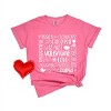 Simply Sage Market Valentine Collage Garment Dyed Tee - L - Crunchberry - 3 of 4