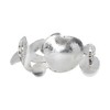 Unique Bargains Shells Faux Pearl Shoelace Charms 1 Pair - 4 of 4