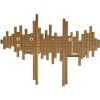 Ryona 33.5" Iron Wall Decor - WDC1028 - Antique Brass - Safavieh - 3 of 4