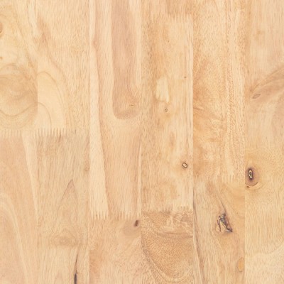 Natural Wood 1-Drawer C-Shaped End Table