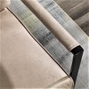 NicBex Microfiber Accent Chair with Durable Square Metal Frame Lounge Chair Modern Armchair Reading Chair Comfy Chair for Living Room, Light Camel - 2 of 4