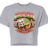 Women's - Star Wars - The Mandalorian Mando Collegiate Cropped Graphic T-Shirt - 2 of 4