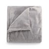 50"x60" Electric Throw Extra Cozy Nordic Velvet Reversible Faux Shearling - Sunbeam - image 4 of 4