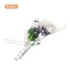 Unique Bargains Formal Dinner Party Wedding Groom Lily Boutonnieres Pins 6 Pcs - 3 of 3