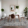 Machien Washable Area Rugs Vintage Printed Accent Carpet Non Slip Low Pile Indoor Mat Oriental Distressed Throw Rugs for Bedroom - 3 of 4