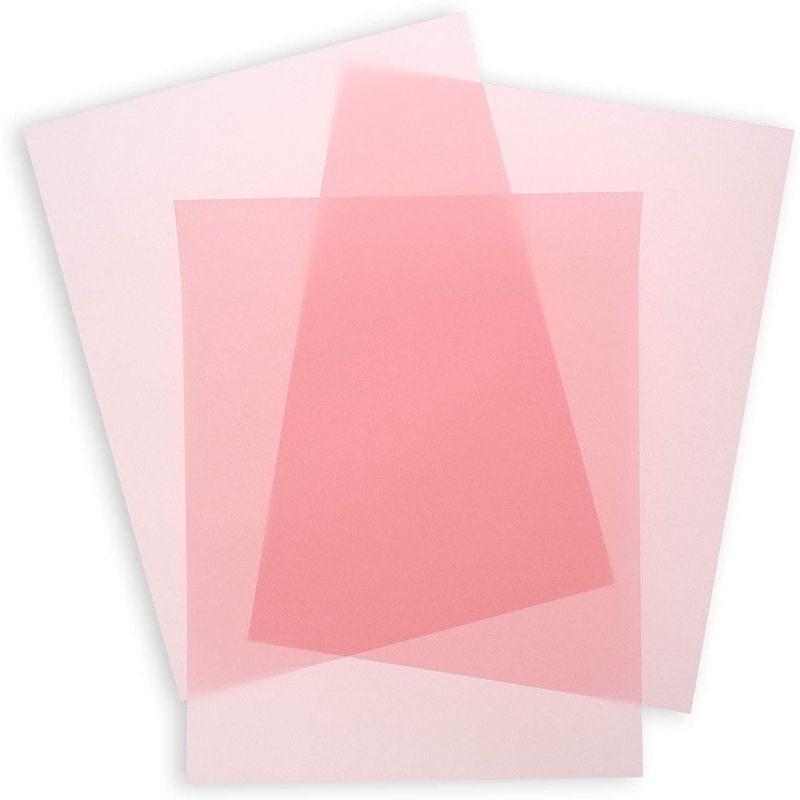 50-Sheets Blush Pink Vellum Paper for Card Making, Invitations, Scrapbooking, 8.5 X 11 inches, 1 of 6