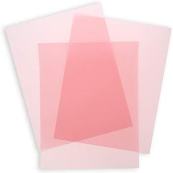 50-Sheets Blush Pink Vellum Paper for Card Making, Invitations, Scrapbooking, 8.5 X 11 inches