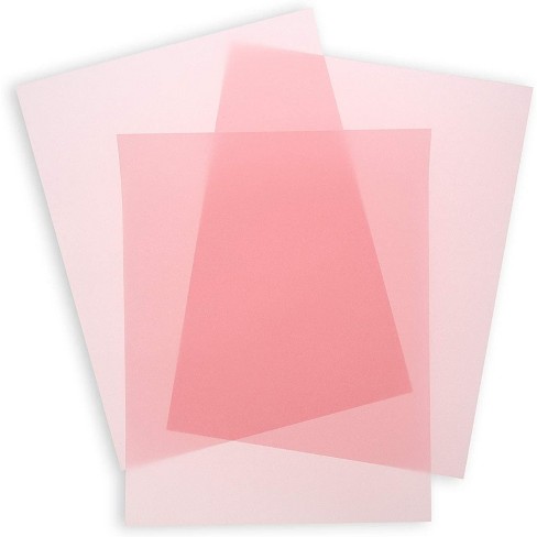 50-sheets Blush Pink Vellum Paper For Card Making, Invitations,  Scrapbooking, 8.5 X 11 Inches : Target