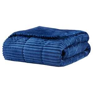 60"x70" Oversized Williams Plush Down Alternative Throw Blanket - Premier Comfort - 1 of 4