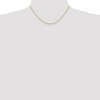 Black Bow Jewelry 1.75mm 10k Yellow Gold Diamond Cut Solid Rope Chain Necklace - 2 of 4