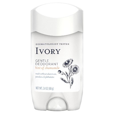 Ivory Gentle Aluminum Free Deodorant Hint of Chamomile - 2.4oz