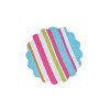 C&F Home Merritt Island Coastal Sea Life Cotton Quilted Round Reversible Placemats Set of 6, 17" - 3 of 4