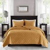 Madison Park Mercer Faux Velvet Reversible Coverlet Set - 2 of 4