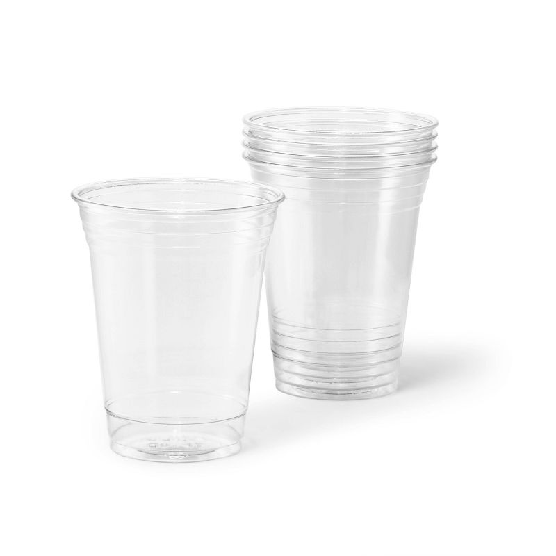 Disposable Clear Cups - 18oz - 28ct- up &#38; up&#8482;, 2 of 4
