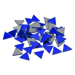 Unique Bargains Flat Back Sew on Acrylic Irregular Mirrored Beads for Evening Dresses Cloth 50 Pcs - 1 of 4