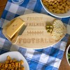 Pavilion Gift Company - Family Friends Football - Bamboo Serving Board Set - Serving Sets - 2 of 4