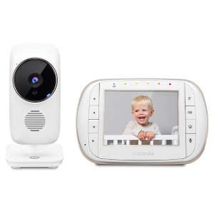Motorola 3.5 Smart Wi-Fi Video Baby Monitor - MBP668CONNECT, White