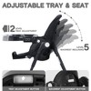 Kinder King Foldable High Chair for Baby, Toddler Eating Chair with Detachable Double Trays - 3 of 4