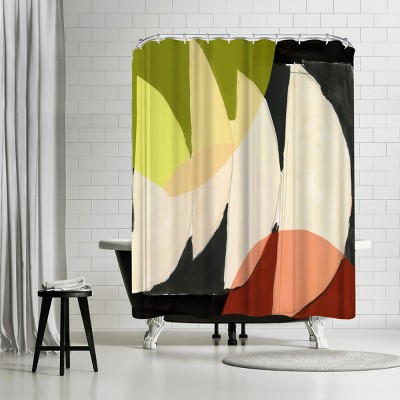 Americanflat Four Semi Moons Ii by Pi Creative Art Shower Curtain