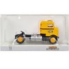 1950 Kenworth Bullnose Truck Tractor Yellow with Black Stripes "ICX" 1/87 (HO) Scale Model Car by Brekina - 3 of 3
