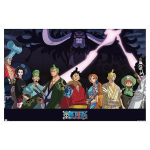Trends International One Piece: Wano Country - Kaido Shadow Framed Wall Poster Prints - 1 of 4