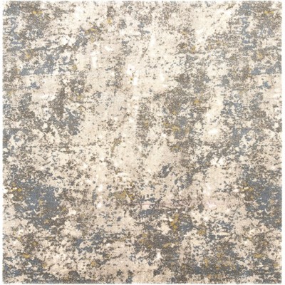 Hauteloom Alabaster Abstract Thick Luxe Rug