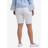 ellos Women's Plus Size Denim Bermuda Shorts - image 4 of 4