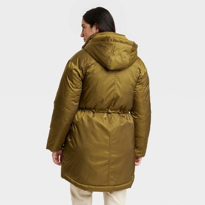 Universal Thread Women's Plus Zipper Winter Arctic Parka Jacket