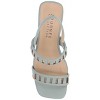 Journee Collection Womens Ismay Laser Cut Sling Back Block Heel Sandals - 4 of 4